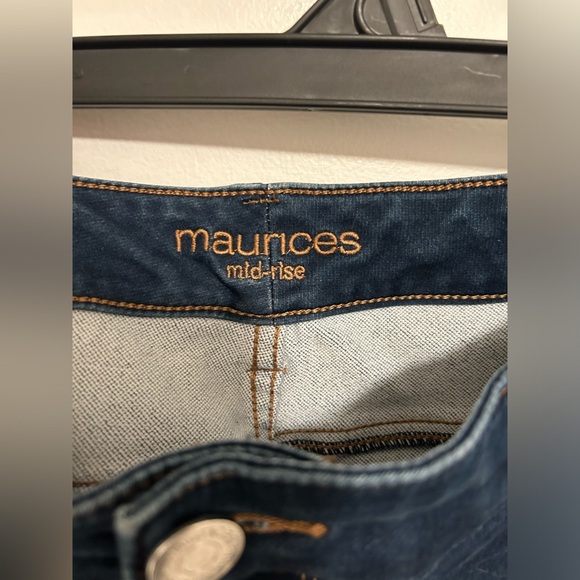 Maurice’s dark wash mid rise jeggings size 22w - Picture 3 of 5